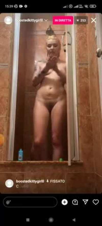 Hottie taking a shower part 4