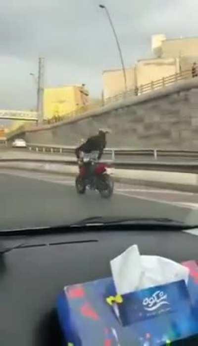 Talented idiot in Tehran, Iran