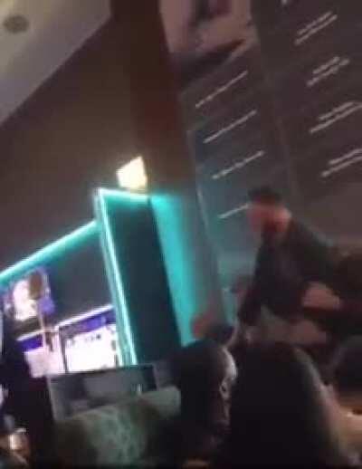 The ol’ water then chair trick