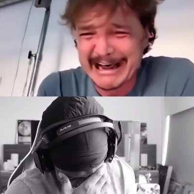Better version of pedro Pascal meme