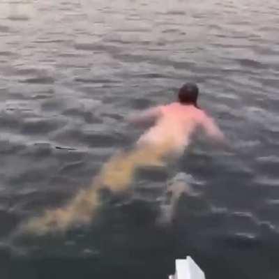 When you need that NOS boost while swimming.