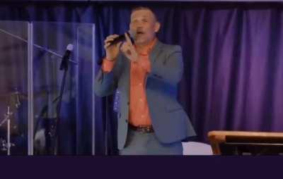 Pastor loses his shit, screams at congregation to not get vaccinated