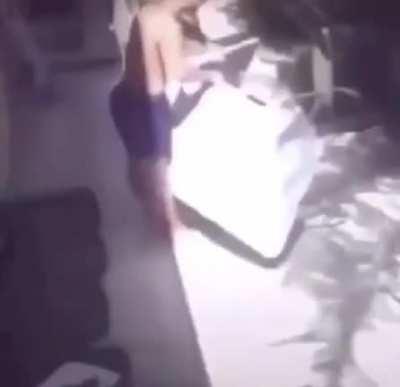 Folded On His Phallus