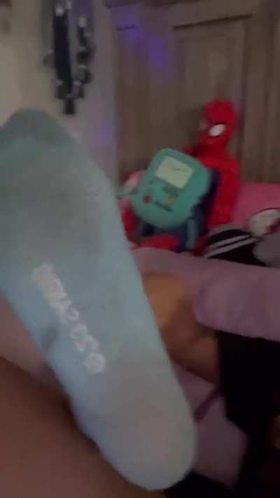 Double layered socks to the gym for those who love sweaty feet 🥰