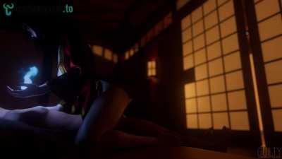 Azula's Night Visit (Guilty 3D) [Avatar the last Airbender]