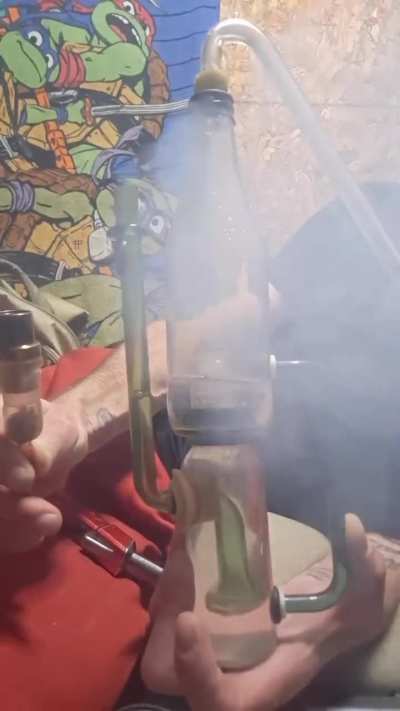 Decent injector bowl, a glass adapter makes😎