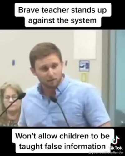 Teach our kids the truth