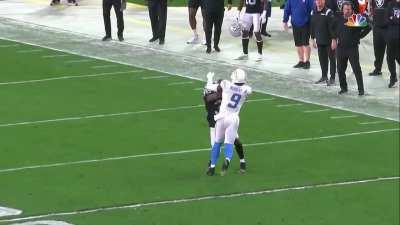 [Highlight] Blatant pass interference against the Raiders