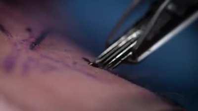 Thanks, I hate Slow Motion Close-Up Tattooing