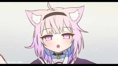 Korone and Okayu's I love You [Vtuber]