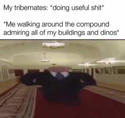 Like I own the place