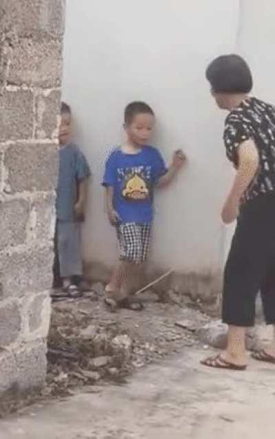 Even a superhero has his nemisis