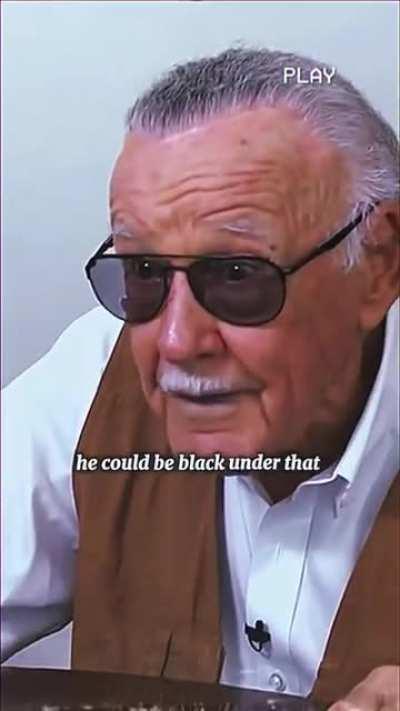 Stan Lee on Spiderman's costume