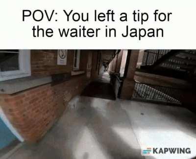 They won’t take your tip but they will take your land