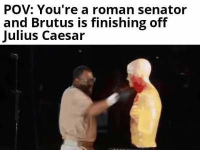 They all did a little stabbin