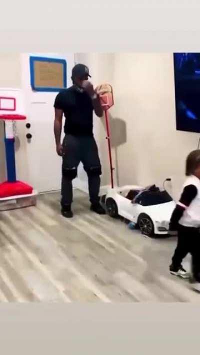 To block another shot