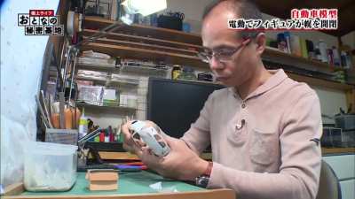 Model making in Japan taking things to the next level.
