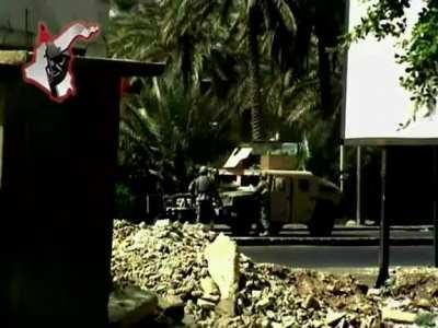 Group of Iraqi snipers collectively known as “Juba” taking out occupation forces