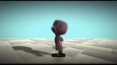 Sackboy says his first naughty word.