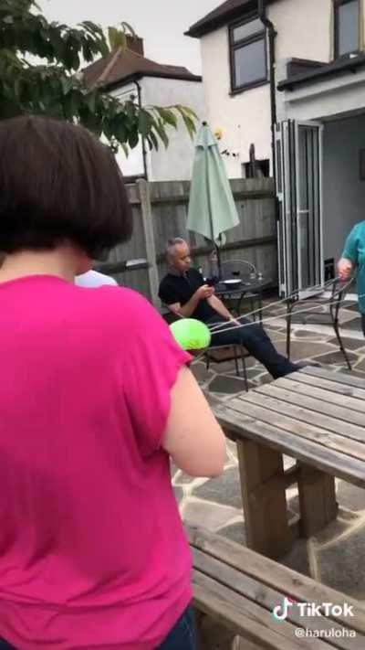 Put your hands together, Grams.