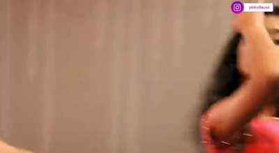 Richa Moorjwni. Maitreyi Ramakrishnan. Never have I ever... cum to this. sound on.