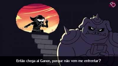 Link soltando rimas brabas