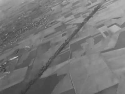 US-made Douglas Boston bombers in British RAF service raid steel works at Anzin in German-occupied France at low level on August 16th 1943