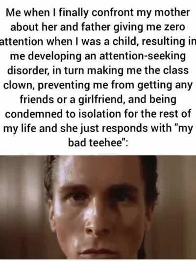 No guys wait listen im actually very 