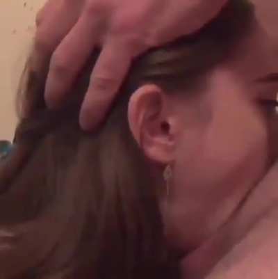 Holy fuck bud you said you were only going to lick it... FUCK! please don't stop 😫