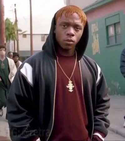 You're a gangsta harry.