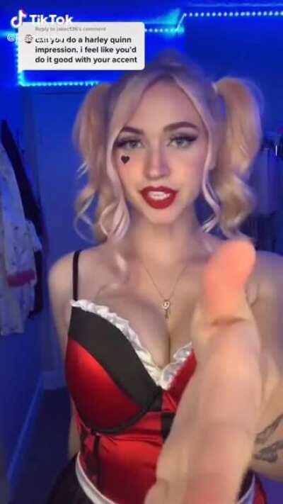 harley quinn. nice to meet yah