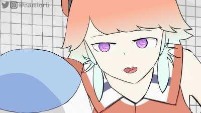 Takanashi Kiara KABEDON [Animated]