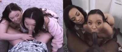 What are you choosing, Asian Sisters or Black Sisters? 🥵😩🤔