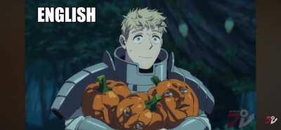 Now I see why some people called Laios’ a psychopath, awesome dub work