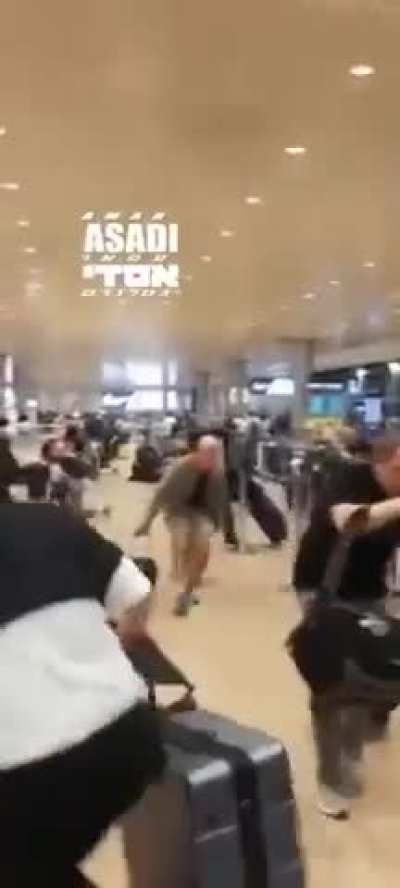 An American couple were visiting a country when they found an unexploded bomb in the wild, believed to be from WWII. They decided to bring it back to the US. This is what happened at the airport when they brought out the bomb at the security check.