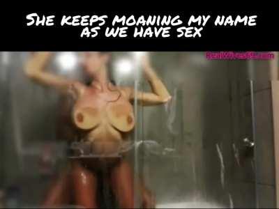 I shower twice a day