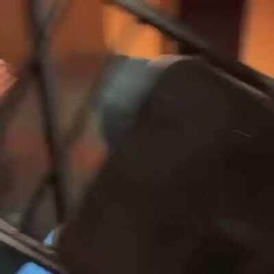 when deo catches an opp in public