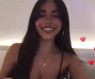 Short Clip of Madison's Live on YouTube before her Newest Music Video Drops, June 2023