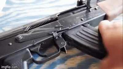 Never-Before-Seen Footage: M4 Fanboy attempts to load an AK