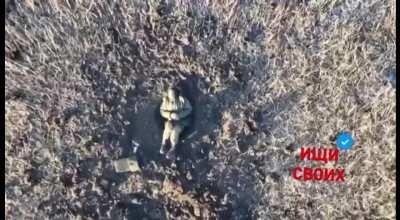 Maybe one for the defunct CombatReality, but this is the reality of war in Ukraine. A drone operator making the decision on whether or not to engage a lone Russian soldier, freezing to death in a foxhole. (Location: Ukraine, within the last 60 days).