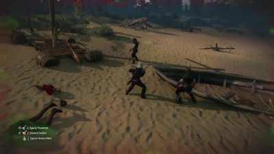 A few years ago I spent hours trying to clear this bandit camp. This was my best try (only 1 mistake). Deadmarch difficulty.