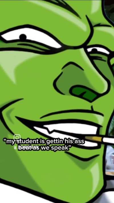 Piccolo is honestly very admirable .....also he got that aura