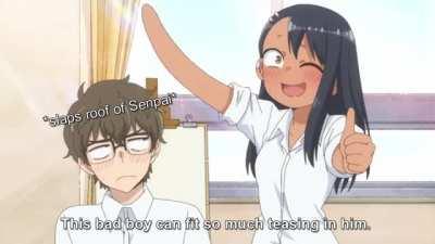 Nagatoro makes a convincing sales pitch