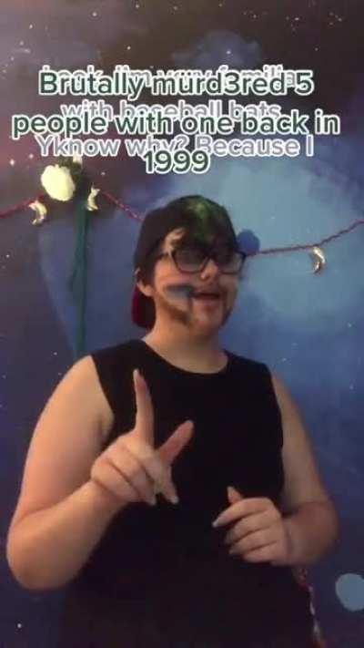 jacksepticeye cosplay with drawn on beard