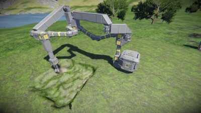 Digging a square hole with one drill, no timers and no scripts. Behold, the Lissajous quarry.