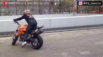 Moto Break Dance. Happy New Year.