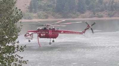 She’s ugly, but a god send on a wildfire.