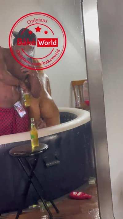 Bake world it get wet round here