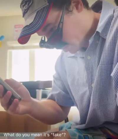 When boomers see AI pictures on Facebook