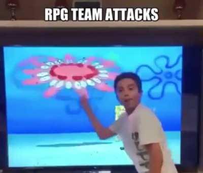 Rpg team attacks